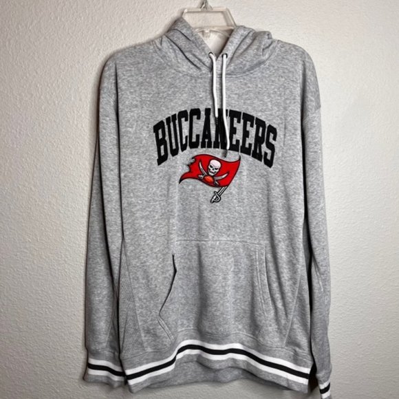NFL Tampa Bay Buccaneers Gray Hoodie Sweatshirt Large - Picture 8 of 11